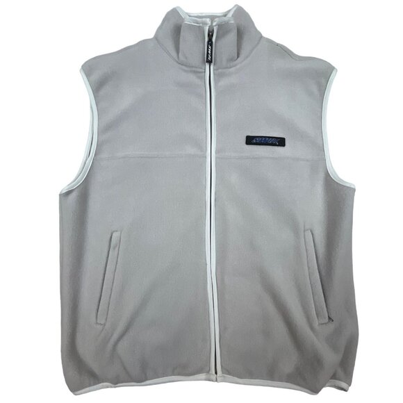 Swol Men’s Gray Sleeveless Zip Up Golf Vest Sz L - NWT - Picture 1 of 9
